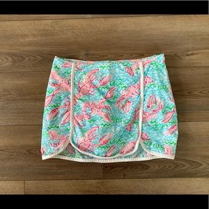 Lilly Pulitzer skort in “Lobstah Roll”